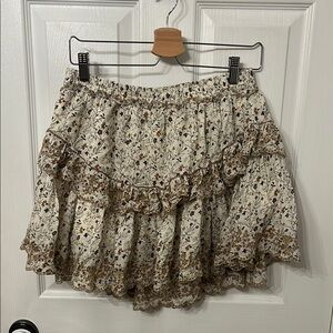 Aritzia Sunday best floral skirt
